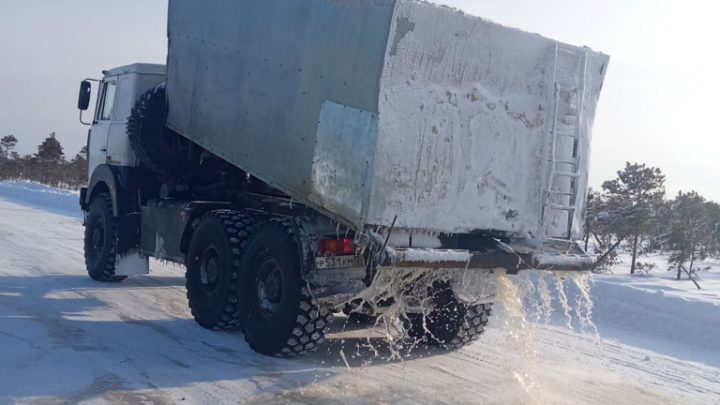 Строительство зимней автомобильной дороги - ООО Азимут Тобольск